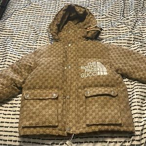 Gucci X Northface Puffer Coat
